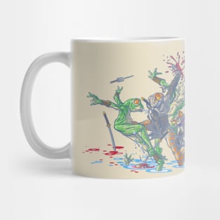 Ninja Frogs Mug